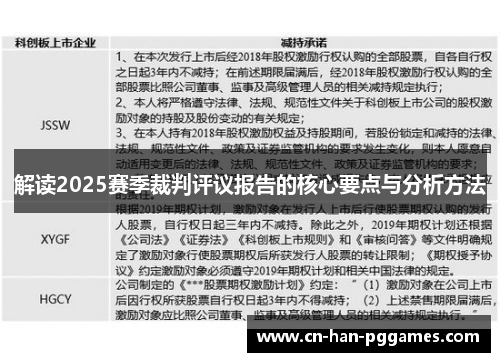 解读2025赛季裁判评议报告的核心要点与分析方法
